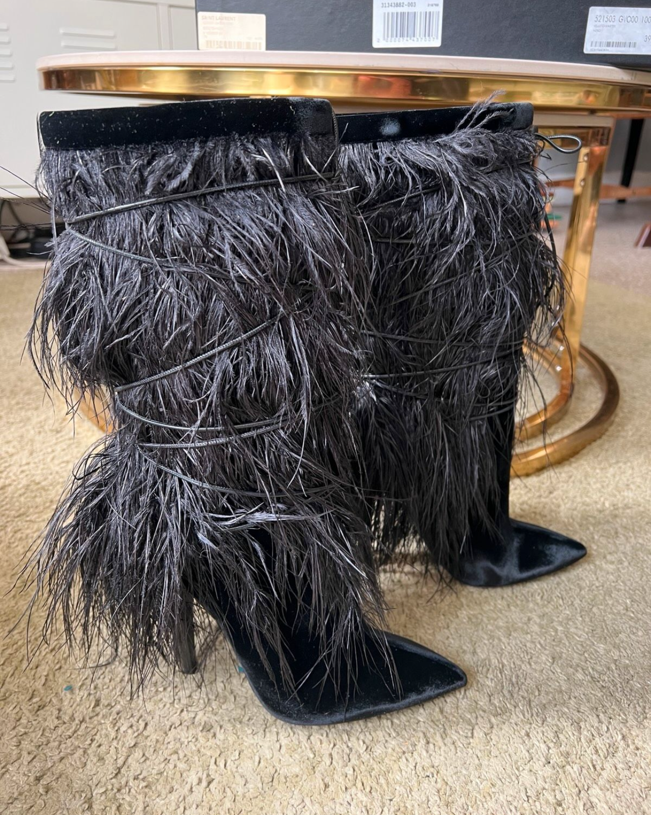 YSL Yeti boot (38, shorter version)