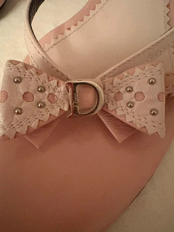 Dior bow heels (40)