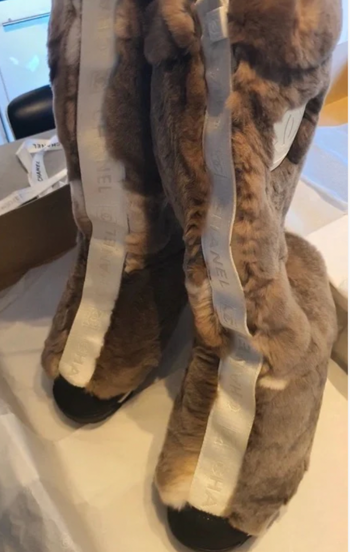 Chanel Apres Ski Boots 2004 (37)