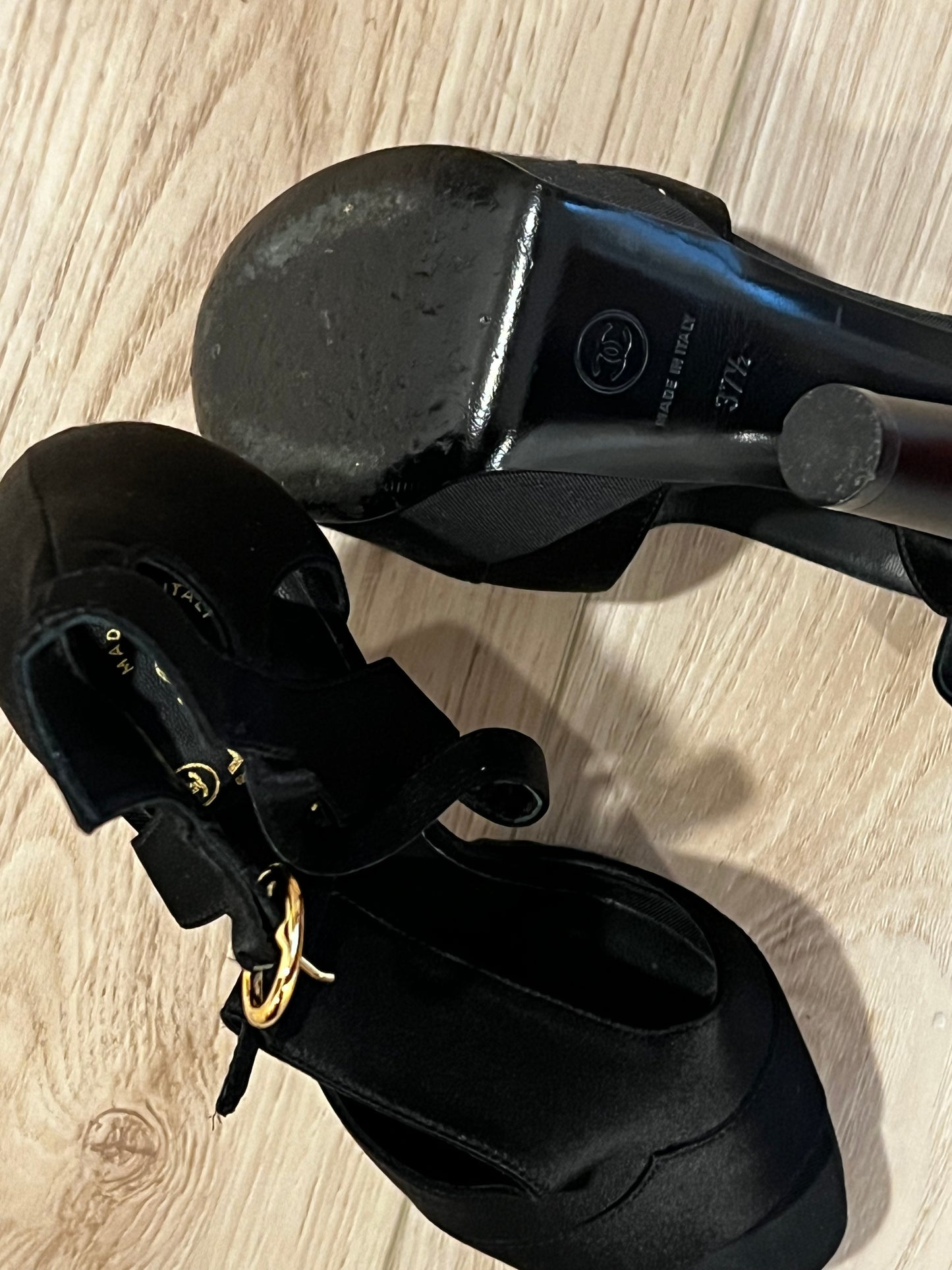Chanel Jade Heels (37.5)