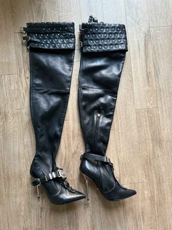Versace F/W Chelsea Studded boot