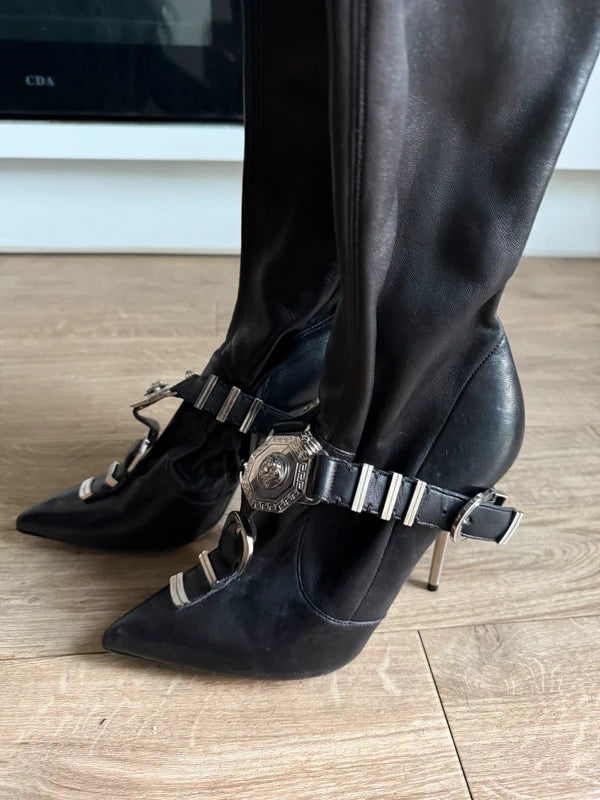 Versace F/W Chelsea Studded boot