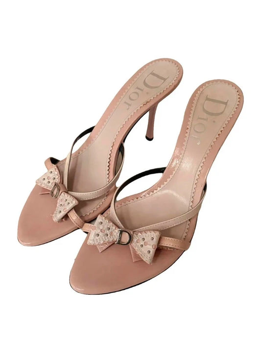 Dior bow heels (40)