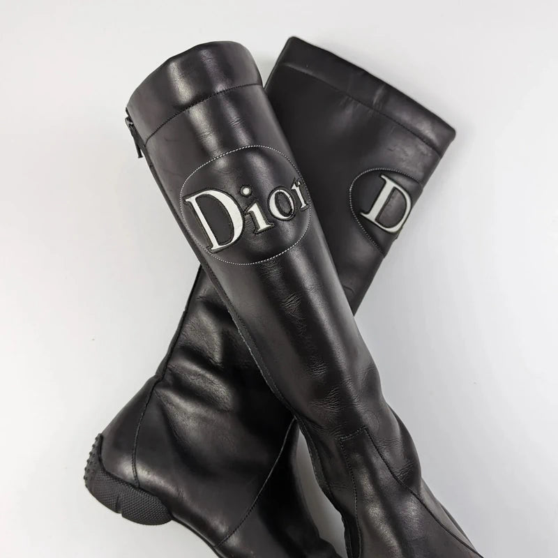 Dior Leather Boots (37.5)