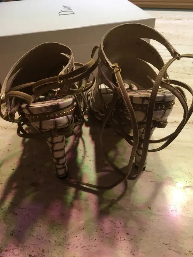 Dior S/S2009 Croc Heels (39)