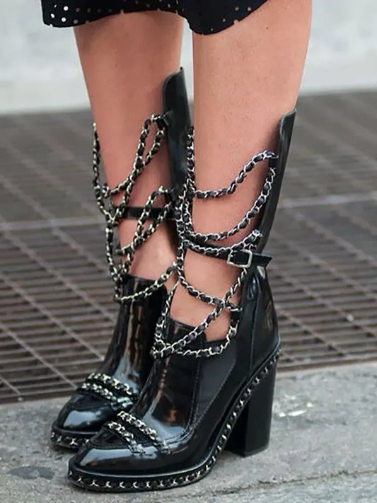 Chanel F/W 2013 Moto Boots (38)