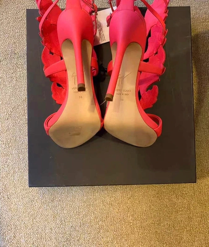 Hot Pink Giuseppe Cruel Summer heels (36.5)