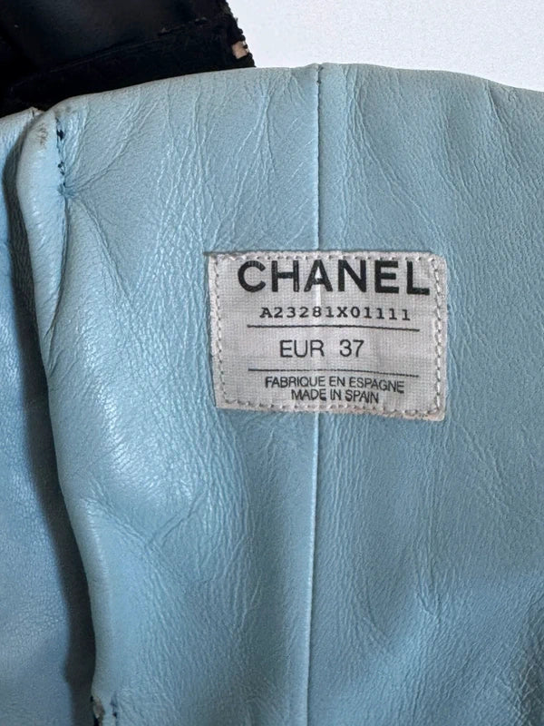 Rare Chanel Moto Boots (37)